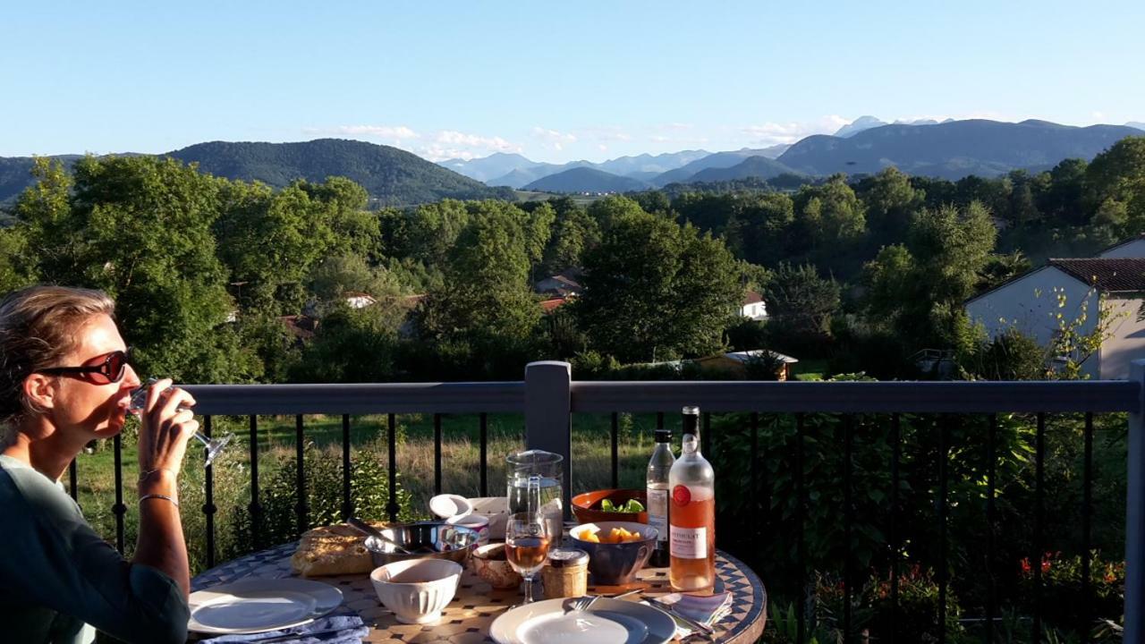 Splendide Vue Pyrenees, Rez De Jardin 2 Chambres Montjoie-en-Couserans Luaran gambar